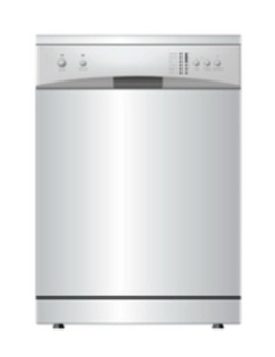 Essentials CDW60W13 Full-size Dishwasher - White